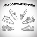 All shoes & slides supplier